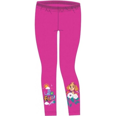 SpinMaster Dívčí zateplené zimní legíny Tlapková patrola Paw Patrol růžové