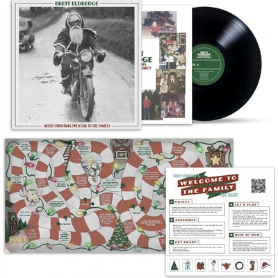 Eldredge Brett Merry Christmas Welcome to the family Vinyl LP