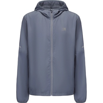 Karrimor Яке Karrimor Men's Water Resistant Hooded Long Sleeve Performance Running Jacket - Stone Grey