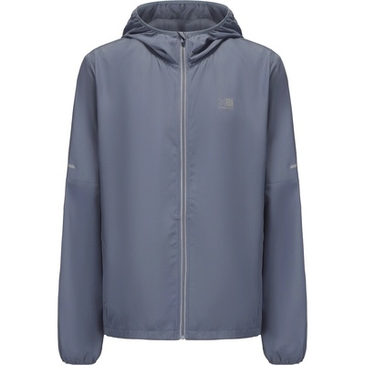 Karrimor Яке Karrimor Men's Water Resistant Hooded Long Sleeve Performance Running Jacket - Stone Grey