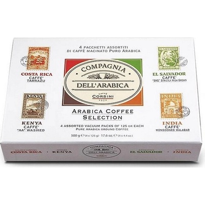 Corsini Arabica Coffee Selection 4 x 125 g