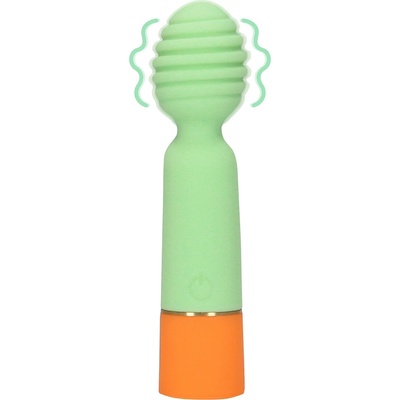 Loveline Бодлив мини вибратор с usb зарядно - пролетен градински чай