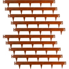Unigardia obrubník s hroty 15 cm x 10 m corten 1 ks