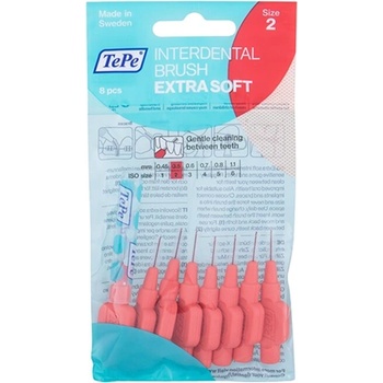 Image 1 of TePe Extra Soft Interdental Brush комплект 8 бр. четки за междузъбното пространство унисекс 0.6 мм