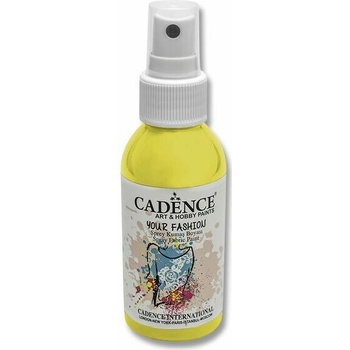 Cadence textilná farba v spreji 100 ml žltá