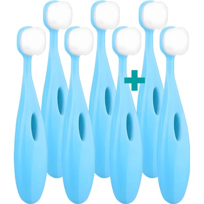 Nanosmile Ultrajemný dětský kartáček Kids Blue 7 ks