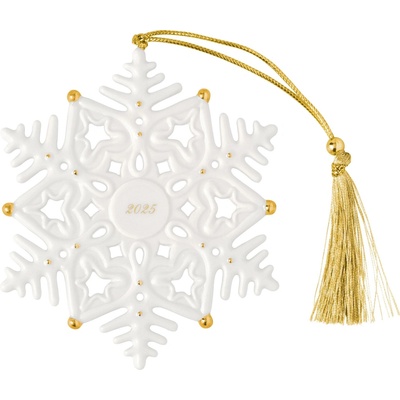 Villeroy & Boch 14-8675-4354 Vánoční ozdoba Christmas Classics 2025 sněhová vločka