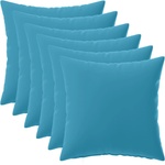 vidaXL Калъфка за възглавница 6 pcs HEERLEN Светлосиньо 30 x 30 cm (907514)