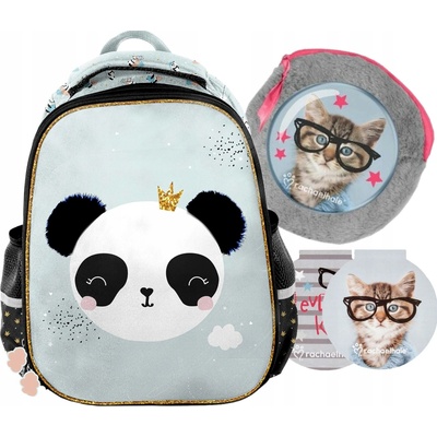 Paso premium Panda modrý