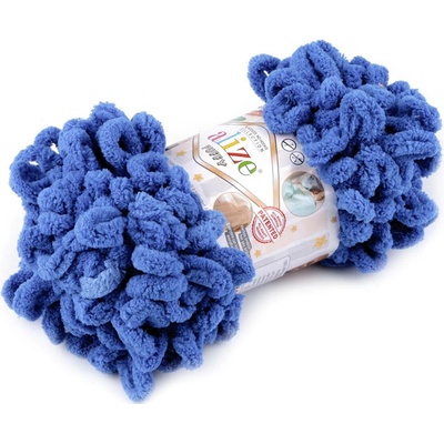 Stoklasa Pletací příze Alize Puffy 100 g Balení: 1 ks, Varianta: 35 (141) modrá královská 35 (141) modrá královská