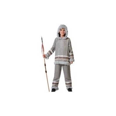 BigBuy Carnival Маскировъчен костюм за деца Сив Ескимос Размер 5-6 години eb92c6