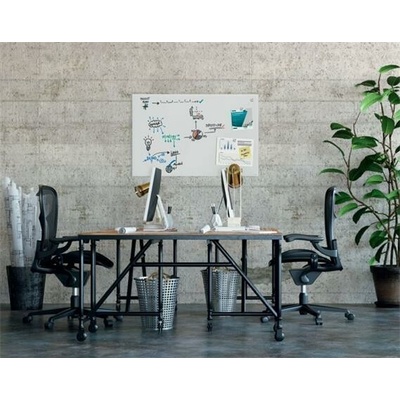SIGEL Magnetická skleněná tabule "Artverum®", super bílá, 100 x 65 x 1,5 cm, GL541