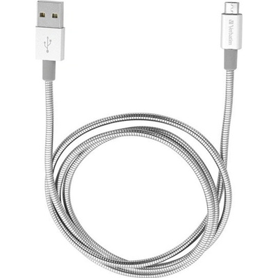 Verbatim 48862 USB (2.0), USB A (2.0) M/USB B Micro M (2.0) M, 1m, stříbrný
