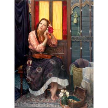 Image 1 of Anatolian - Puzzle Redhead Woman - 1 000 piese