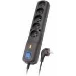 Lestar Power strip Lestar LV-530W anti-surge 5 sockets 1.5 m black