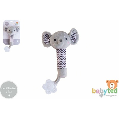babyted Slon pískátko / kousátko - 25 cm - plyš