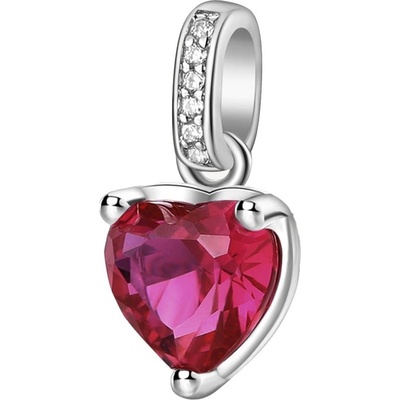 Brosway Stříbrný přívěsek Srdce Fancy Passion Ruby FPR20