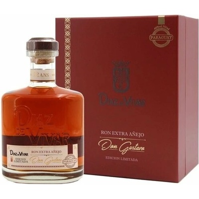 Fortin Diaz De Vivar Don Gustavo Extra Anejo 40% 0,7 l (karton)