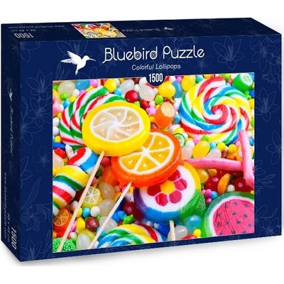 Bluebird Puzzle Пъзел Bluebird от 1500 части - Цветни близалки (70379)