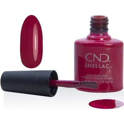 CND Shellac Gel lak How Merlot 7.3 ml
