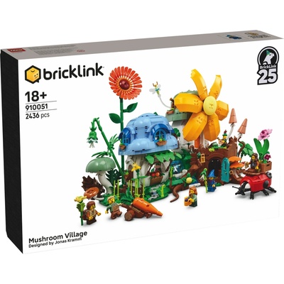 LEGO® BrickLink 910051 Houbová vesnice