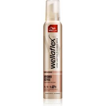 Wella Wellaflex Hydro Style - Пяна втвърдител придаващ хидратация и блясък 200мл