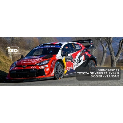 Toyota GR Yaris Rally1 Rallye Monte Carlo 2026 1 Ogier LandaisIXO 1:18
