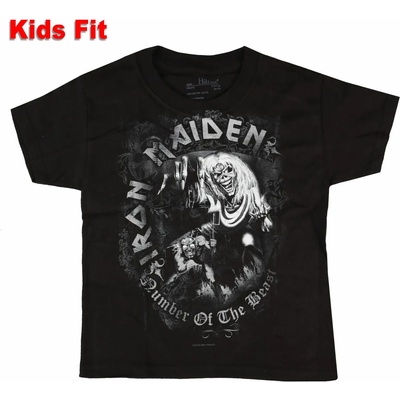 ROCK OFF детска тениска Iron Maiden - NOTB - ЧЕРЕН - ROCK OFF - IMTEE08BB