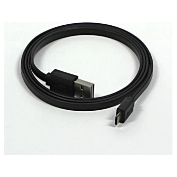 Logo KURSXJS10BQL USB (2.0), USB A M- USB micro M, 1m, černý,