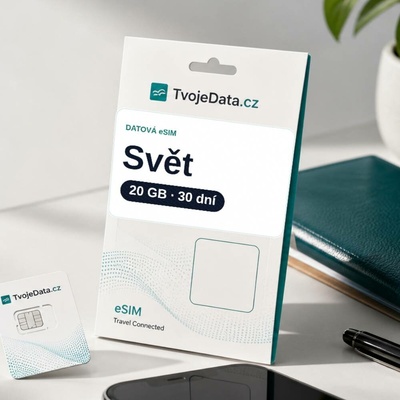 eSIM Regionální 20 GB / 29 dní - Regionální 0D07D5