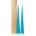 ester & erik cone candles turquoise (no. 56) свещ 2x37 см