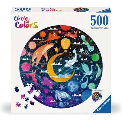 Ravensburger - Puzzle Circle of Colors: Dreams - 500 piese