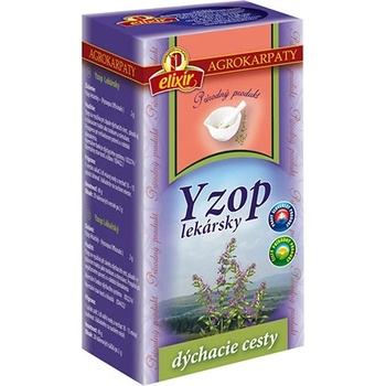 Agrokarpaty YZOP Lekársky protizápalový čaj 20 x 2 g