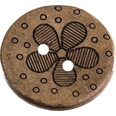 Knoflík 20 mm kokos LARY – Zboží Dáma