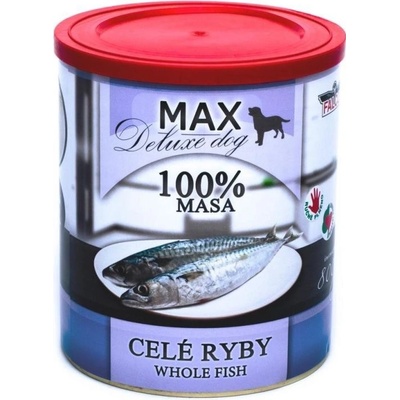 Sokol Falco Max Deluxe Dog Adult celé ryby 8 x 800 g