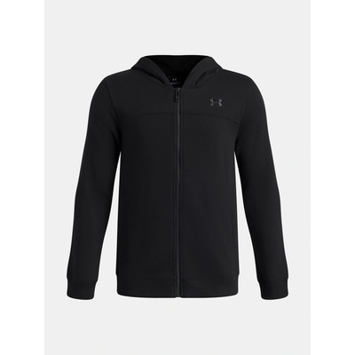 Under Armour mikina UA B RIVAL LW FZ Čierna