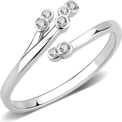 Mabell Dámský prsten z chirurgické oceli ZIONIA CZ221TK3570 7C45