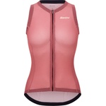 Santini Фланелка с къс ръкав за колоездене Santini Women's Opal Sleeveless Jersey Cycling singlet - Rosa - размер XS (156-2733-0112)