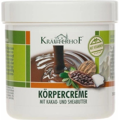KRÄUTERHOF® Krém s kakaom a bambuckým maslom 250 ml