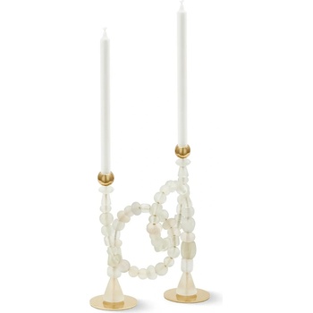 POLSPOTTEN Декоративен свещник Pols Potten Beads 33 x 38 x 12 cm (390.225.202)