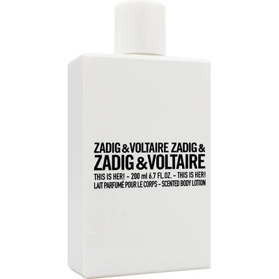 Zadig & Voltaire This Is Her! telové mlieko 200 ml