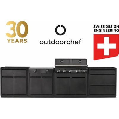 Outdoorchef Venkovní modulární kuchyň SET 4 HEAT X-515/245 30MB GRANIT
