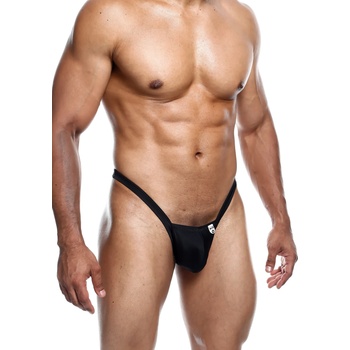 Image 1 of MOB Y Buns Thong Black XL