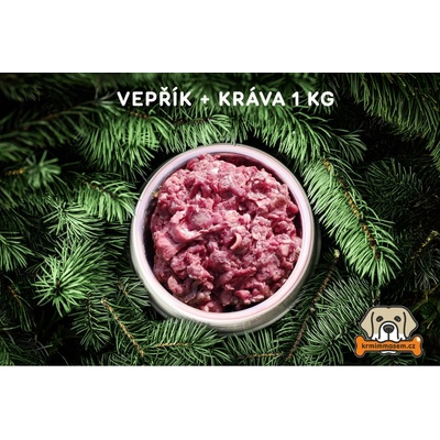 Krmimmasem.cz Vepřík & kráva 1 kg – Zbozi.Blesk.cz