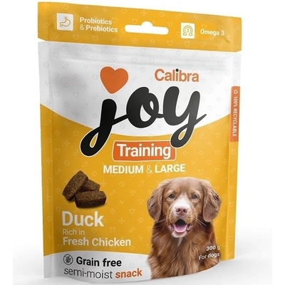 Calibra Joy Dog Training Medium & Large Duck & Fresh Chicken 300 g