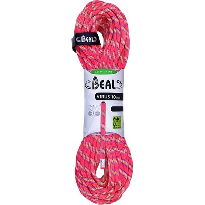 Beal Динамично въже BEAL Virus 10.0mm 60m pink