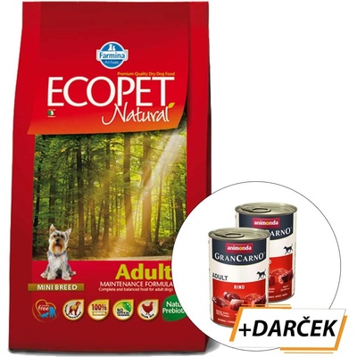 Ecopet Natural Adult Mini 12 kg