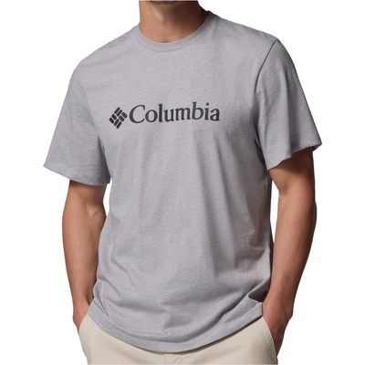 Columbia Мъжка тениска Columbia CSC Basic Logo Tee T-shirt - Columbia Grey Heather (216-7507-0313)
