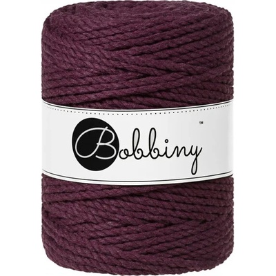Bobbiny Macrame ropes 3PLY - 5mm Bobbiny - Macrame ropes 3PLY - 5mm: Blackberry