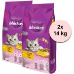 Whiskas с пилешко месо 2 x 14 кг